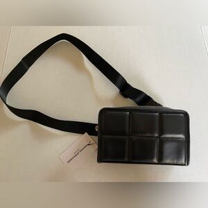 Amanda Uprichard Adjustable Belt Bag Black XL